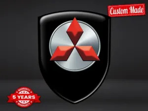 Mitsubishi Badge Auto Pro Max Durevoli Chic Design
